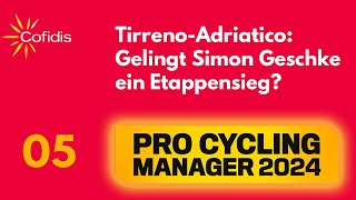 PCM24 Karriere  Geschke jagt Etappen 05  Pro Cycling Manager 2024 [upl. by Aner]