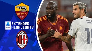 Roma vs Milan Extended Highlights  Serie A  CBS Sports Golazo [upl. by Naejarual937]