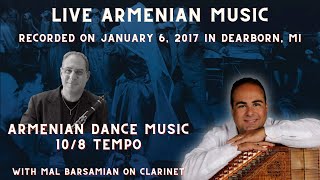 Armenian Dance music w Mal Barsamian on clarinet armenianmusic  oud kanun dumbeg guitar [upl. by Ecneret171]