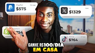 Sua CHANCE DE GANHAR EM DÓLAR E Trabalhar Em Casa Pela Internet Telus Home Office [upl. by Acinorahs36]