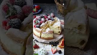 Polish Carpathian Cream Cake Karpatka Recipe [upl. by Limaj715]