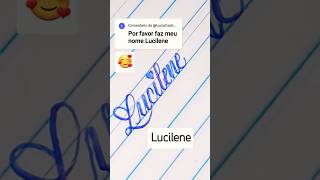 LUCILENE caligrafia [upl. by Anavlis]