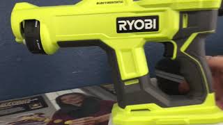 Ryobi Electrostatic Handheld 18V One Sprayer Is Ideal [upl. by Schargel]