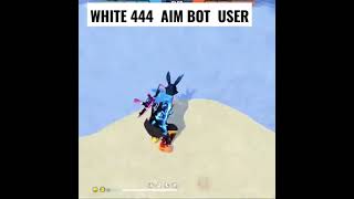 WHITE 444 AIM BOT USAR white 444 hacker traning groundwhite444 trinding shorts freefire viral [upl. by Anoed]