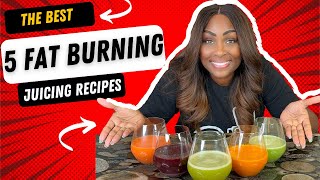 5 BEST FAT BURNING JUICING RECIPES A MUST TRY [upl. by Pudens730]