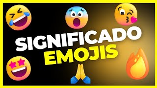 SIGNIFICADOS Dos EMOJIS  Você conhece todos eles🤩😘😚🤪 emoji [upl. by Lonnie]