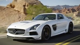 Mercedes SLS AMG Black Series Über 600 PS für den Flügeltürer [upl. by Adelheid86]