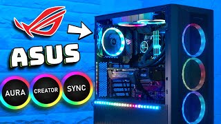 GREAT or GARBAGE Asus Aura Sync amp Aura Creator  RGB Explained [upl. by Eyaf]