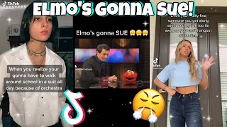 quotELMOS GONNA SUEquot 😠😤  FUNNY Elmo TikTok Compilation [upl. by Arne]