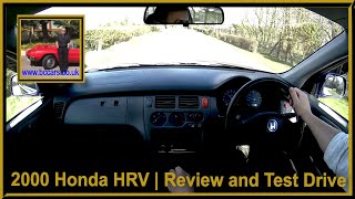 2000 Honda HRV  Review and Test Drive [upl. by Devonne831]