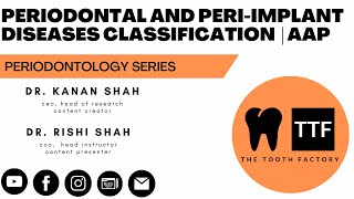 AAP Classification of Periodontal and Periimplant Diseases and Conditions 2018 [upl. by Irrek]