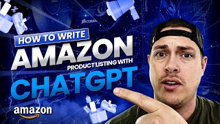 How to write an Amazon product listing using ChatGPT and Helium10 [upl. by Condon956]