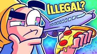 Is Pizza Illegal on an Airplane [upl. by Stevenson197]