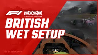 F1 2020 British Wet Setup  Good RaceCareer Mode Wet Setup [upl. by Scotti]