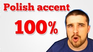 How to do a Polish accent 100 legit [upl. by Crean]