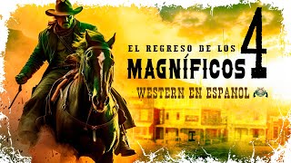 El Regreso de los 4 Magníficos  Película del OESTE  ESPAÑOL  1970 [upl. by Eciral943]