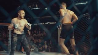 Aggrelin 13  Mohamed Trabelsi Munich MMA vs Lajos Etelaky Budapest Top Team [upl. by Maghutte452]