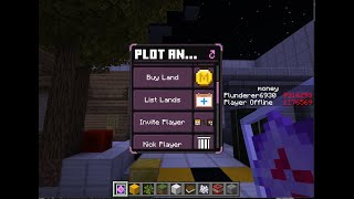 Claim PLot X Player Shop  Minecraft Bedrock Addon  showcase [upl. by Alleris721]