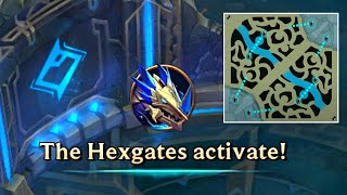 Hextech Drake Interactions  new Portals Mechanic [upl. by Aliab]