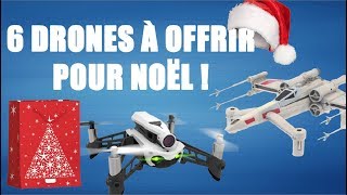 TOP 6 DES MEILLEURS DRONES À OFFRIR POUR NOËL 2017   ADIKT DRONE [upl. by Neelat922]