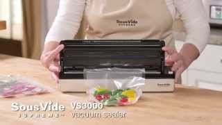 New VS3000 Vacuum Sealer  SousVide Supreme [upl. by Carlotta]