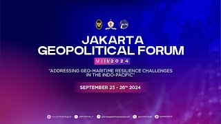 Jakarta Geopolitical Forum VIII2024 Relay Lemhanas RI [upl. by Kenric241]