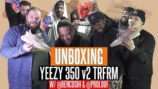 UNBOXING YEEZY 350 TRUE FORM EXCLUE EUROPE 🇪🇺 W BEN amp PROLOUF [upl. by Otrebliw]