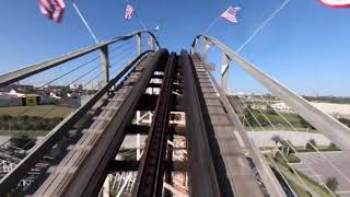 Unreal Roller Coaster POV Drone Flies Through Insane Track [upl. by Palladin]