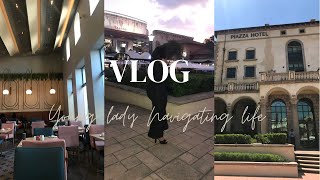 vlog Work Weekend  Piazza Hotel Monte Casino  South African Youtuber [upl. by Yatzeck]