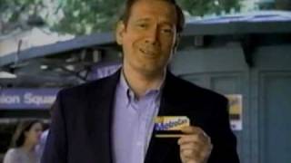 1997 MTA MetroCard Gold Commercial with George Elmer Pataki [upl. by Harlamert]