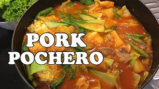 PORK POCHERO RECIPE  HOW TO COOK FILIPINO PORK POCHERO  Pepperhona’s Kitchen [upl. by Eveleen9]