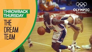 The Best of the Dream Team at the Barcelona 92 Olympics  Throwback Thursday [upl. by Ashbey]