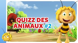 Quizz des animaux 2  Maya LAbeille  Dessin animé pour enfant [upl. by Asik540]