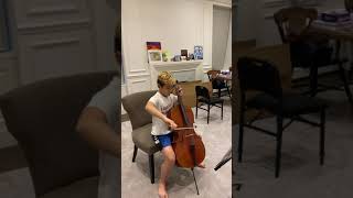 Sammartini Cello Sonata in G Major 2nd Movement [upl. by Mazur922]