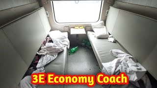 3E Coach Indian Railway  Railway 3E economy coach train [upl. by Ragde]