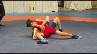 Wrestling  Ringen Offene MDM in Stendal Jugend C 46 kg grecorom Oumar  Messner [upl. by Sezen]