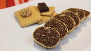 Salama od oblatni  Chocolate Wafer Salami [upl. by Ramyar]