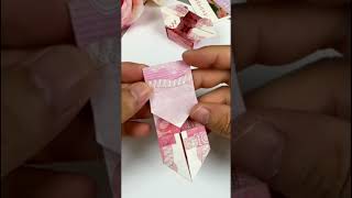 Do you know how to make origami for a heart storage box Come and learn it together [upl. by Maida]