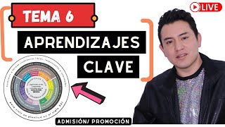 EN VIVO 🔴  TEMA 6 APRENDIZAJES CLAVE  EDUCACIÓN BÁSICA Y MEDIA SUPERIOR [upl. by Ahsilahs167]