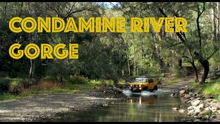 14 River Crossings Only 2 hours from Brisbane  Condamine River Gorge overlanding 4wdaustralia fj [upl. by Viehmann]