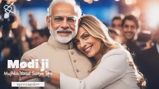 Modi ji Mujhko yaad sataye teri Melodi featuring Narendra modi ji [upl. by Kaz100]