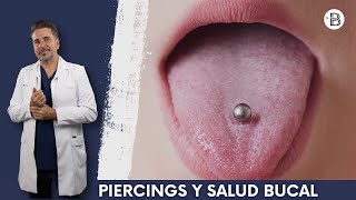 Riesgos de usar PIERCINGS en la boca y en la lengua ⚠ [upl. by Atem]