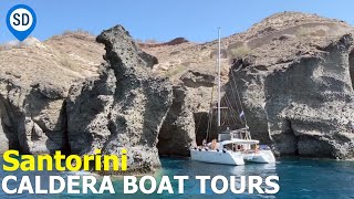 Santorini Boat Tours  SantoriniDavecom [upl. by Marguerie]