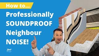 How to professionally SOUNDPROOF Neighbour NOISE 🏘 [upl. by Rbma416]