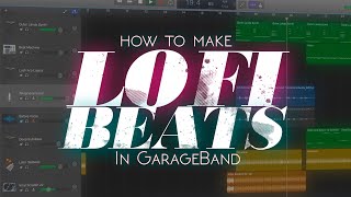 How To Sample amp Produce Drum Beats In GarageBand GarageBand Beats Tutorial [upl. by Yllah]