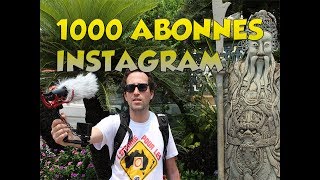 COMMENT AVOIR 1000 ABONNÉS SUR INSTAGRAM [upl. by Ailegave]