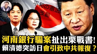 会员网站爆料栗战书深陷河南银行骗案！白衣人殴储户，美国大使馆能伸冤？赖清德访日，日台邦交大突破！中共如何报复都冒更大政治风险【江峰漫談20220711第511期】 [upl. by Pickard]