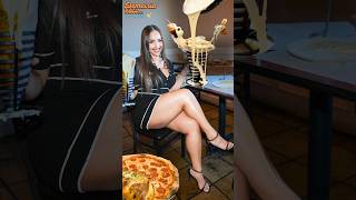 CRAZY ITALIAN FOOD 🤪🍕 check out the full episode vegas italian food foodreview nyc [upl. by Ivz137]