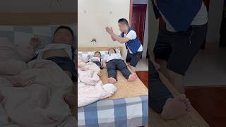 a good method to let mosquito not bite my kid🤣funny video funny comedy trending [upl. by Aihtnys]