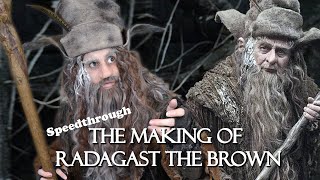 Speedthrough The Making of Radagast The Brown [upl. by Ahnavas]